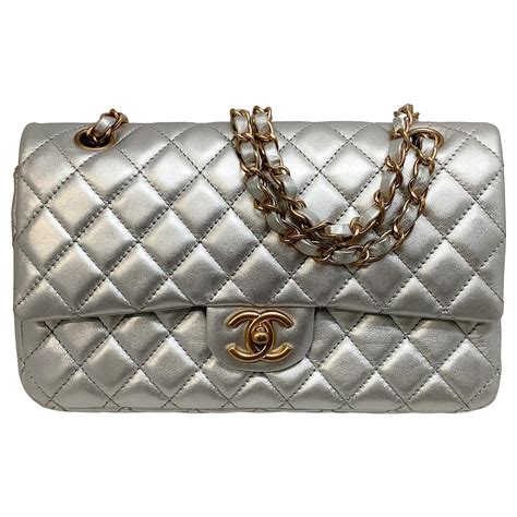 borsa chanel tela grigia|moda Chanel borse.